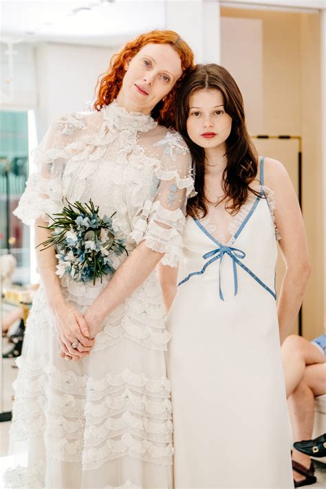 karen elson versace wedding dress|karen elson wedding dress.